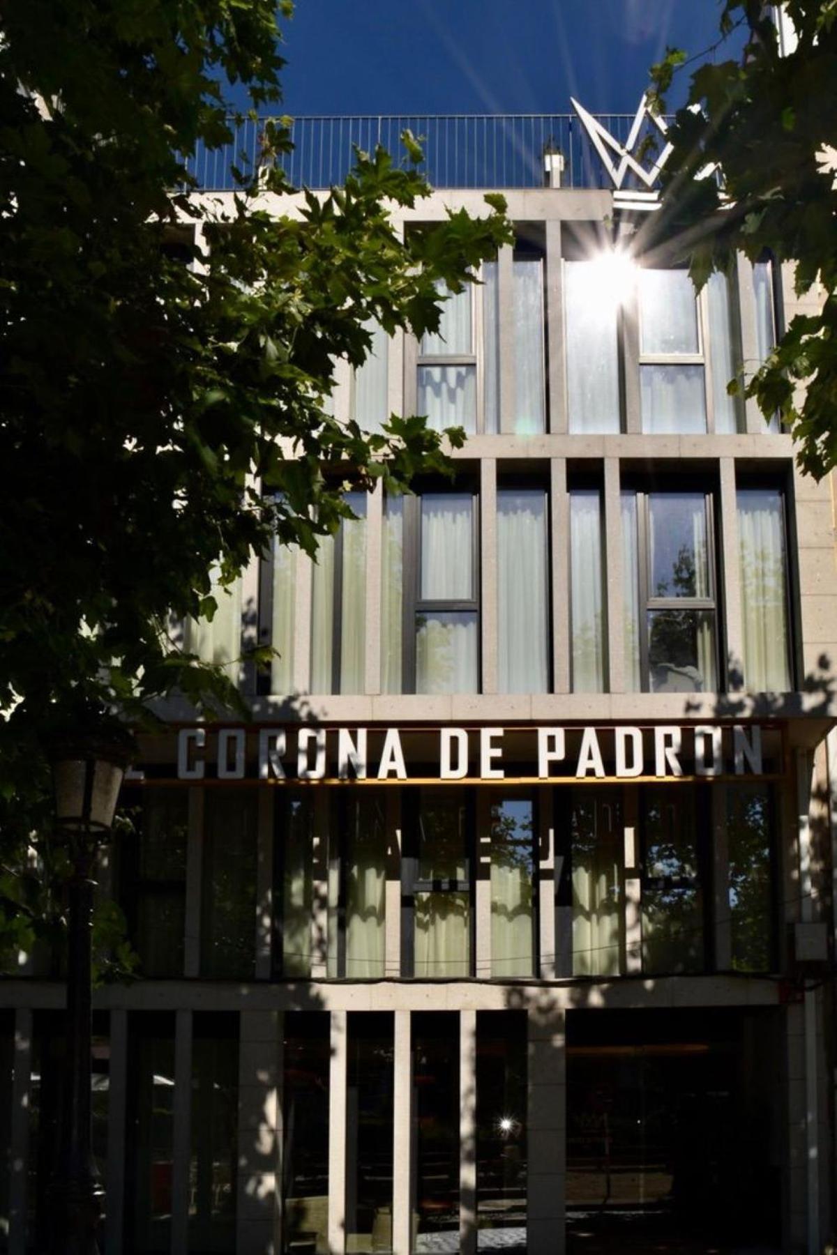 Hotel Corona De Padrón Exteriör bild